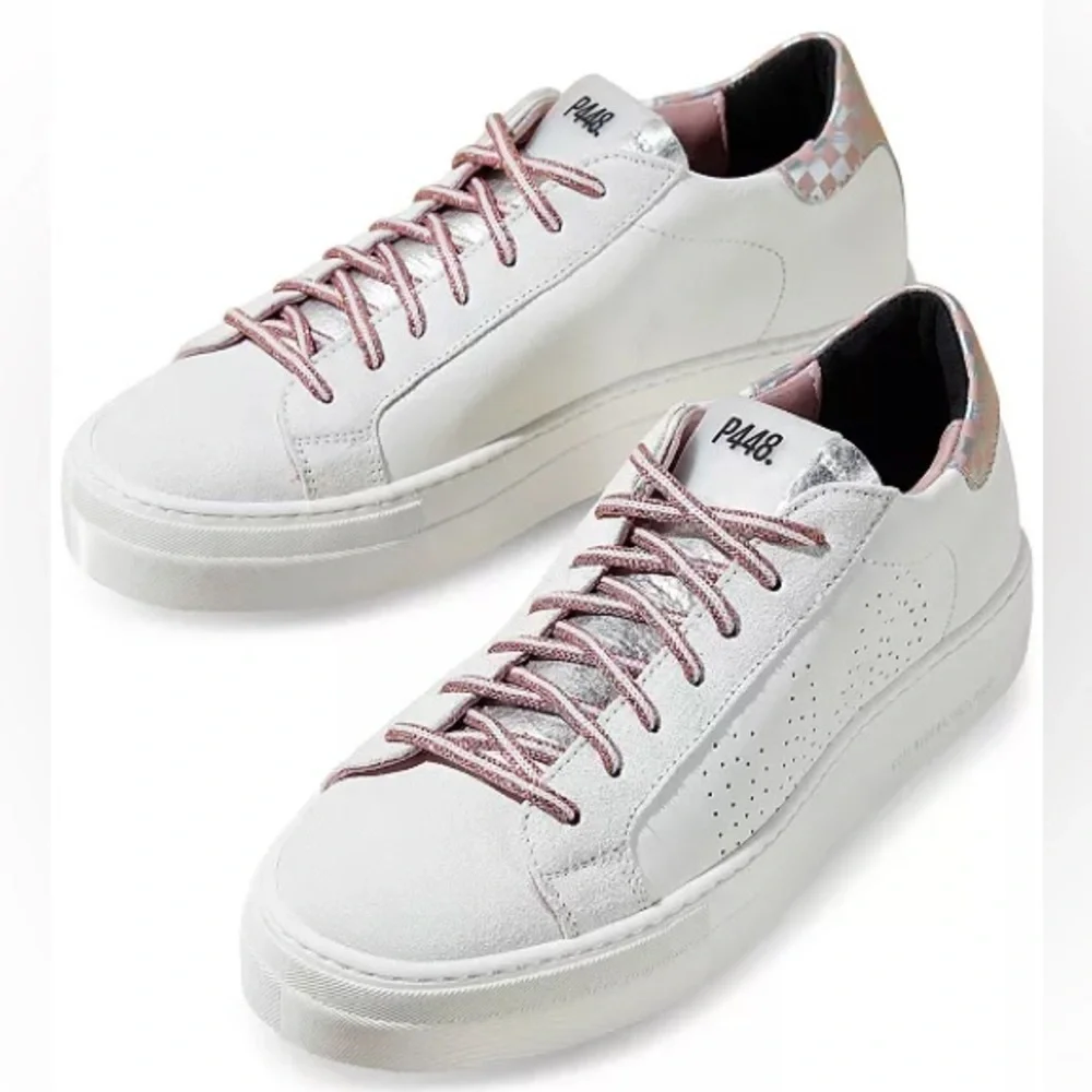 NWB P448 Women's Thea Lace-Up Low-Top Platform Sneakers EU 43.